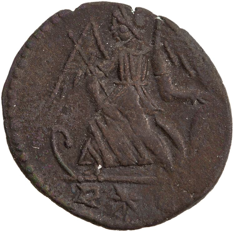 RIC VII Rome 371, реверс, American Numismatic Society (ans)