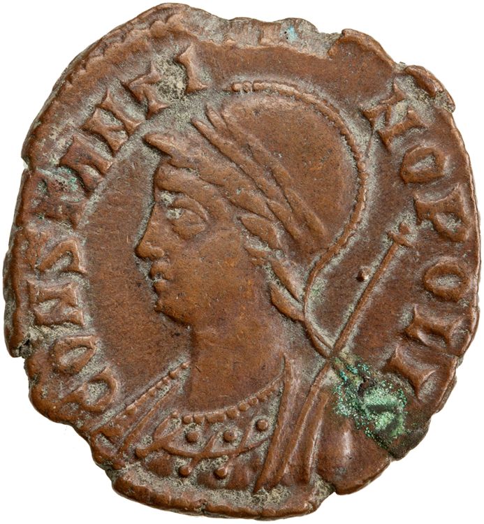 RIC VII Rome 371, аверс, American Numismatic Society (ans)
