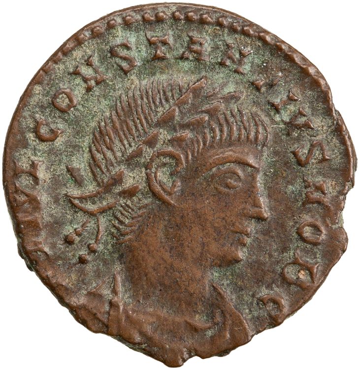 RIC VII Rome 383, аверс, American Numismatic Society (ans)