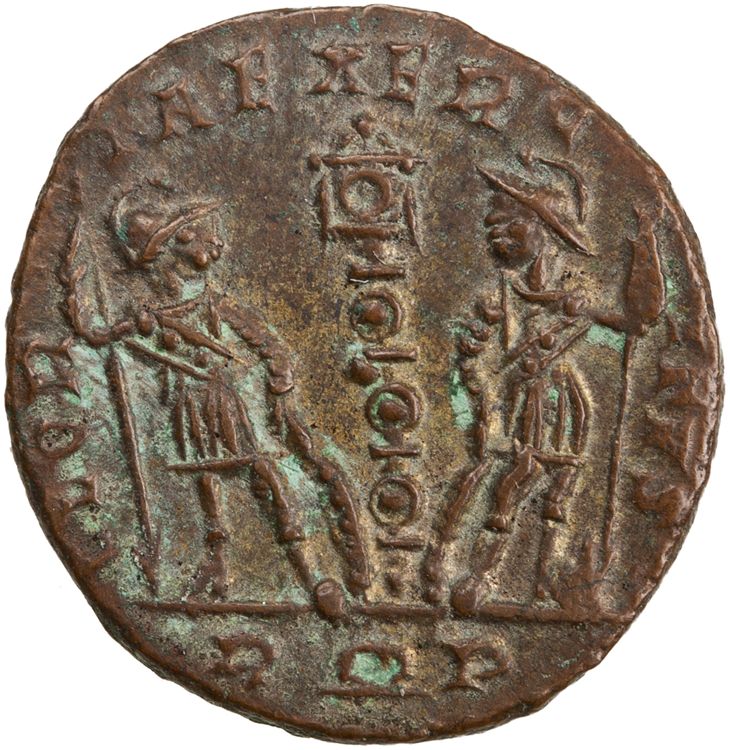 реверс RIC VII Rome 384