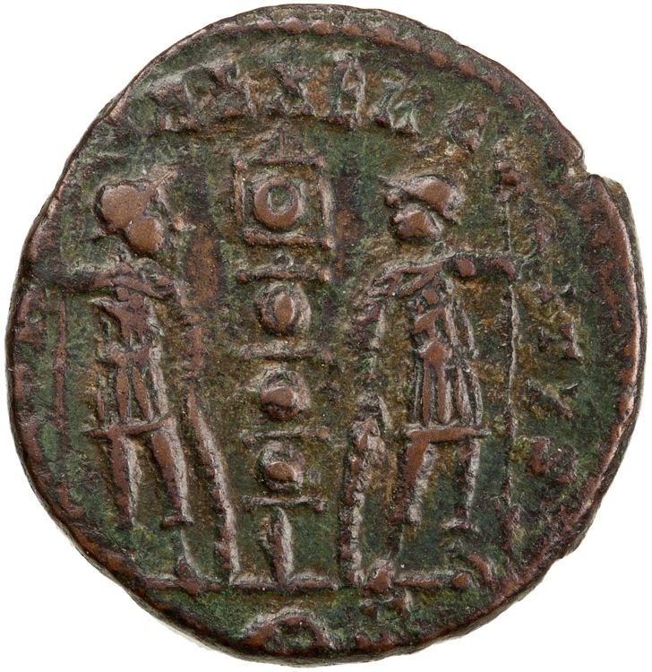 реверс RIC VII Rome 385