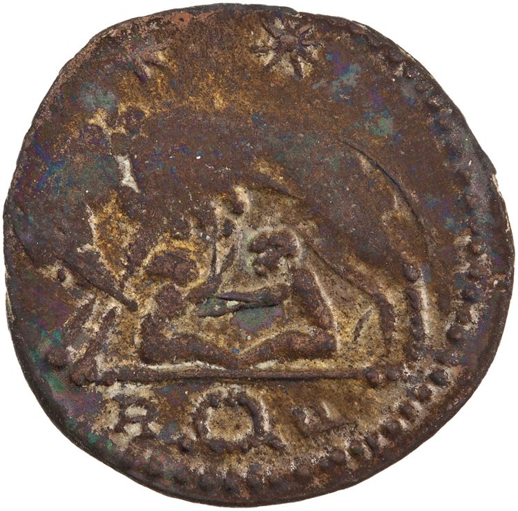 реверс RIC VII Rome 386