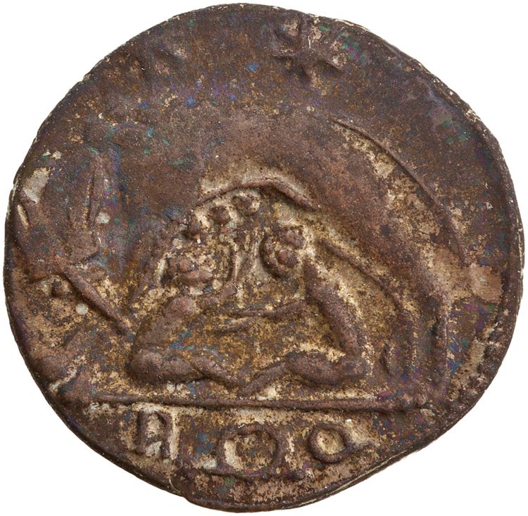 RIC VII Rome 386, реверс, American Numismatic Society (ans)