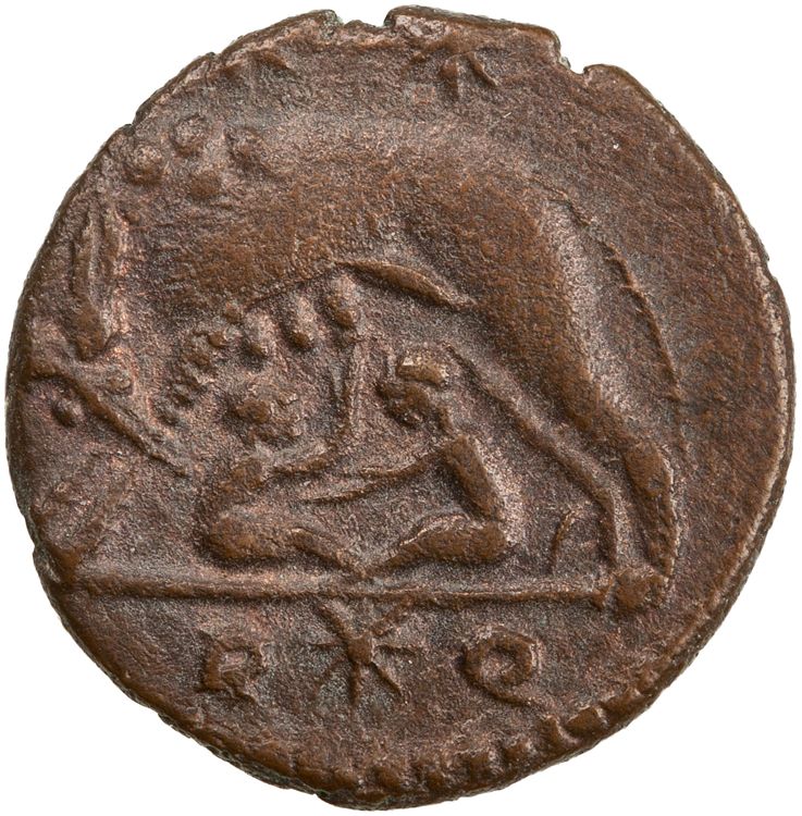 RIC VII Rome 386, реверс, American Numismatic Society (ans)