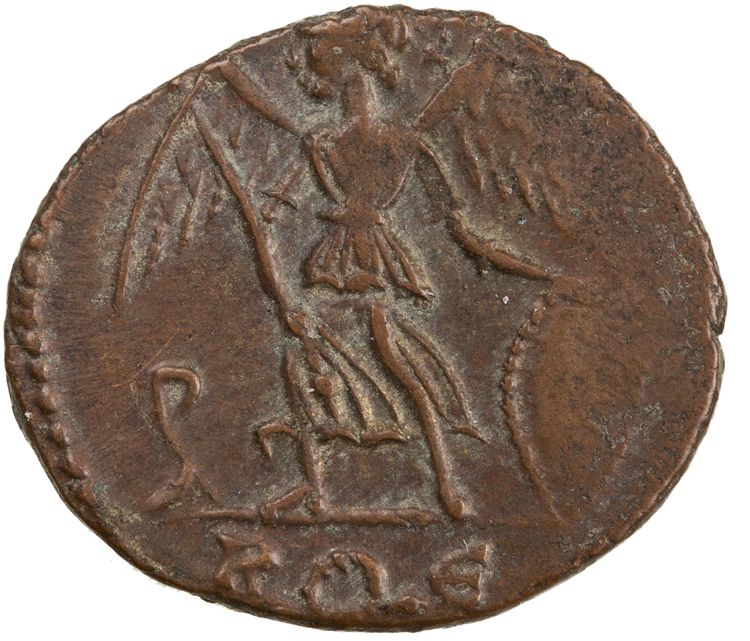 реверс RIC VII Rome 387