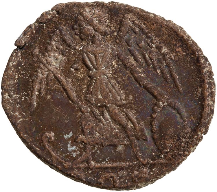 RIC VII Rome 387, реверс, American Numismatic Society (ans)