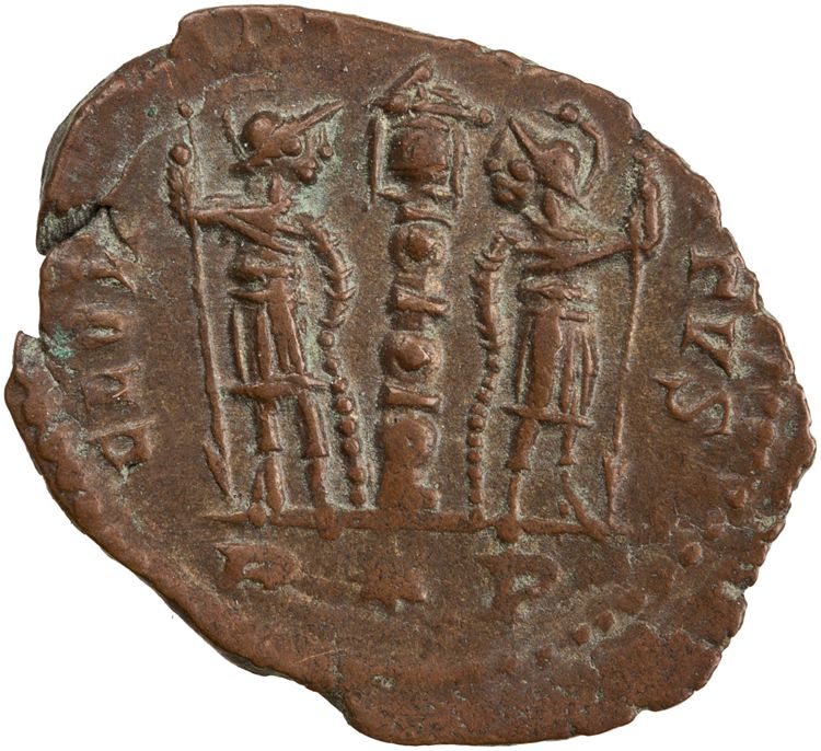 RIC VII Rome 391, реверс, American Numismatic Society (ans)