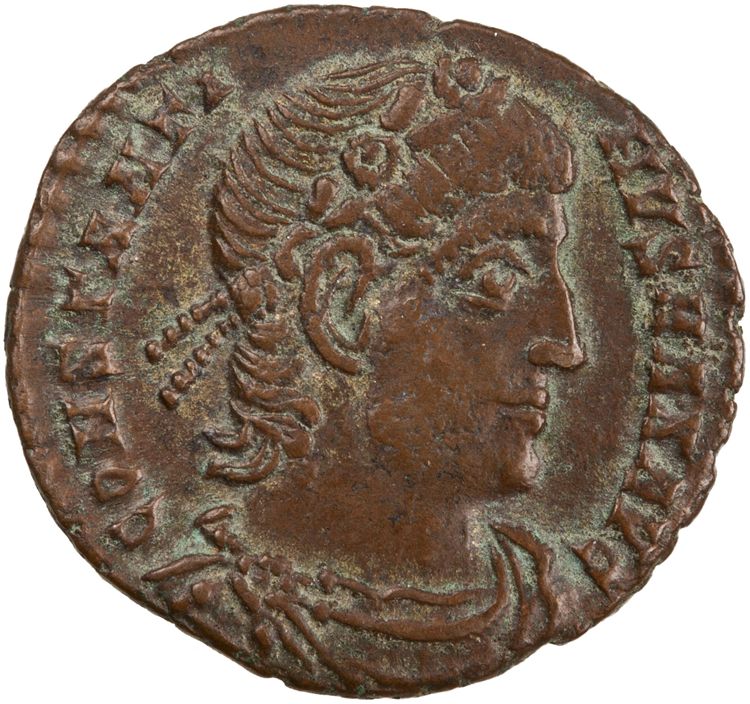 RIC VII Rome 391, аверс, American Numismatic Society (ans)