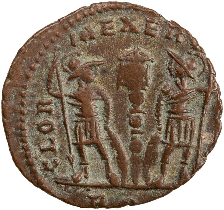 RIC VII Rome 391, реверс, American Numismatic Society (ans)