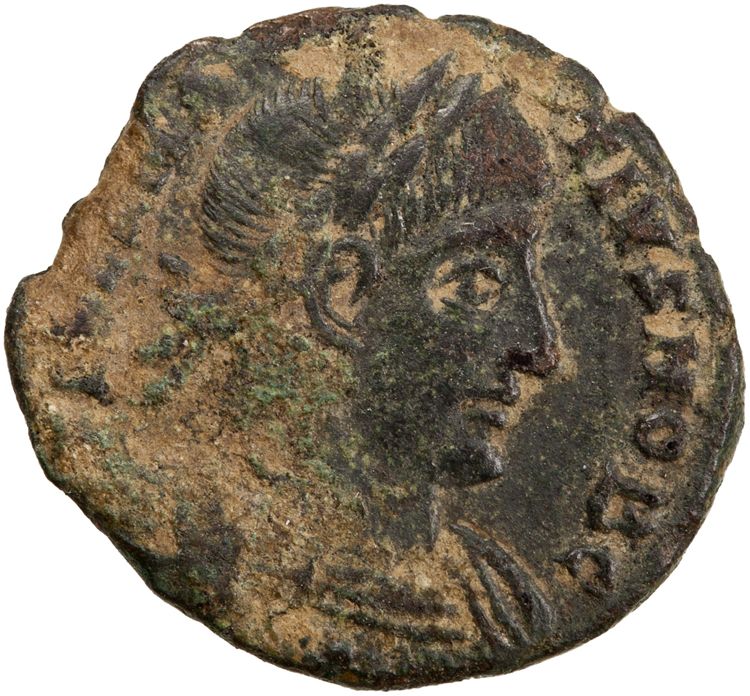 obverse RIC VII Rome 395
