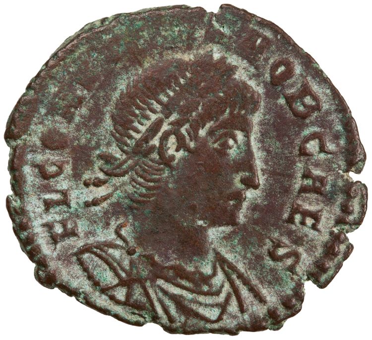 RIC VII Rome 394, аверс, American Numismatic Society (ans)