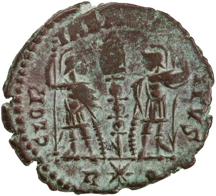 RIC VII Rome 394, реверс, American Numismatic Society (ans)