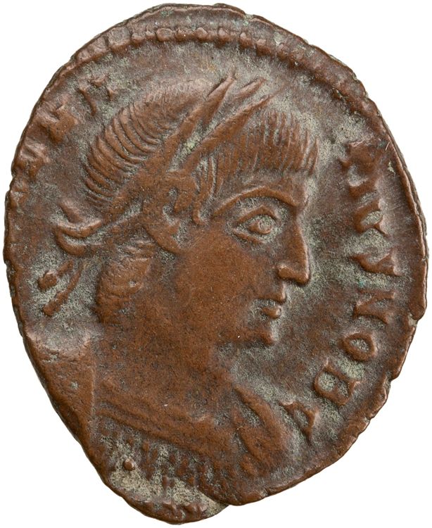 RIC VII Rome 395, аверс, American Numismatic Society (ans)
