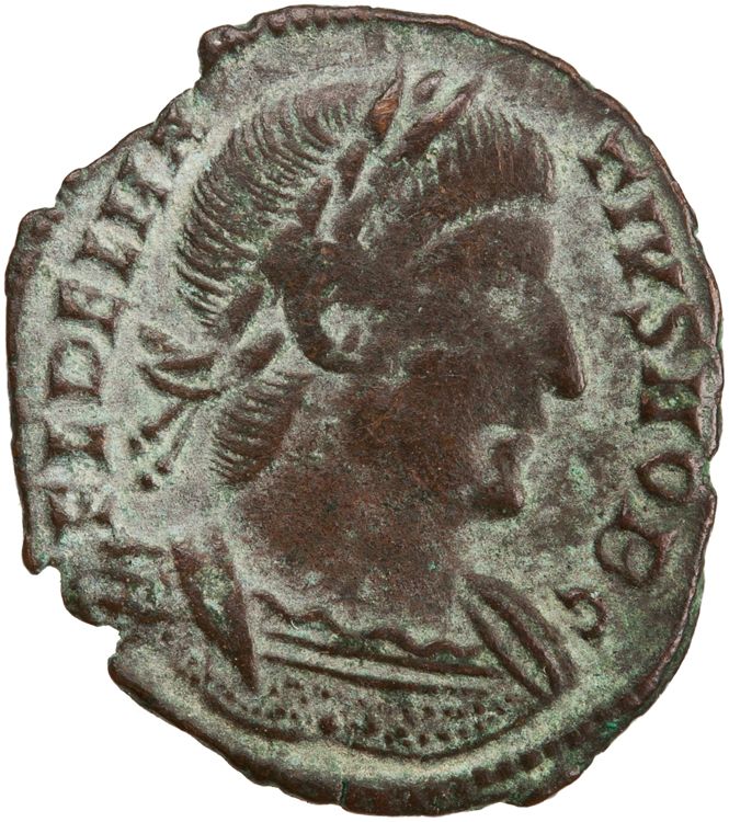 RIC VII Rome 395, аверс, American Numismatic Society (ans)
