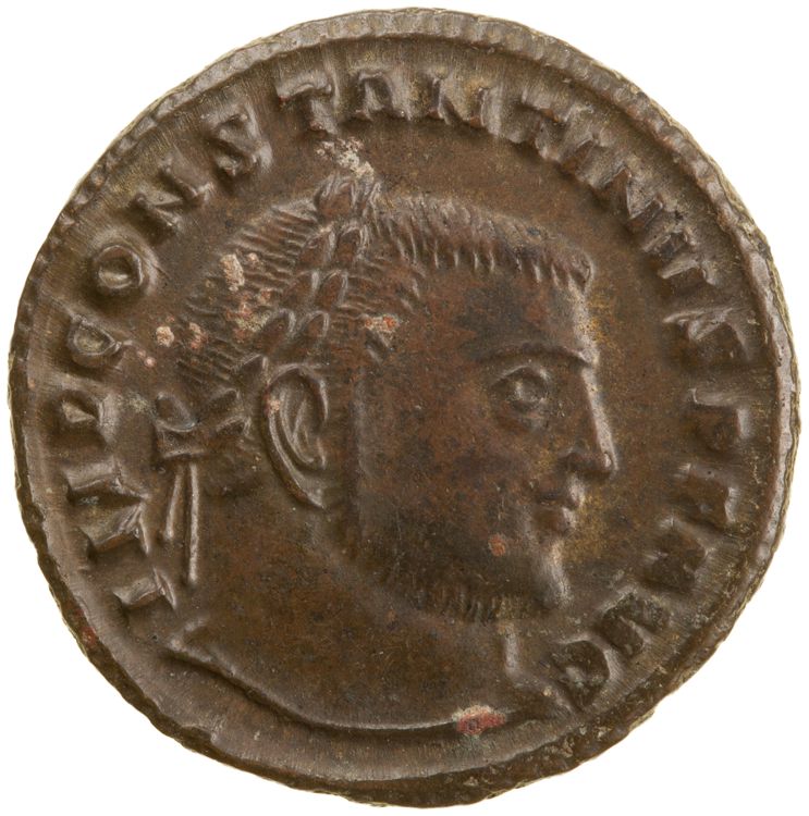 RIC VII Siscia 5, аверс, American Numismatic Society (ans)