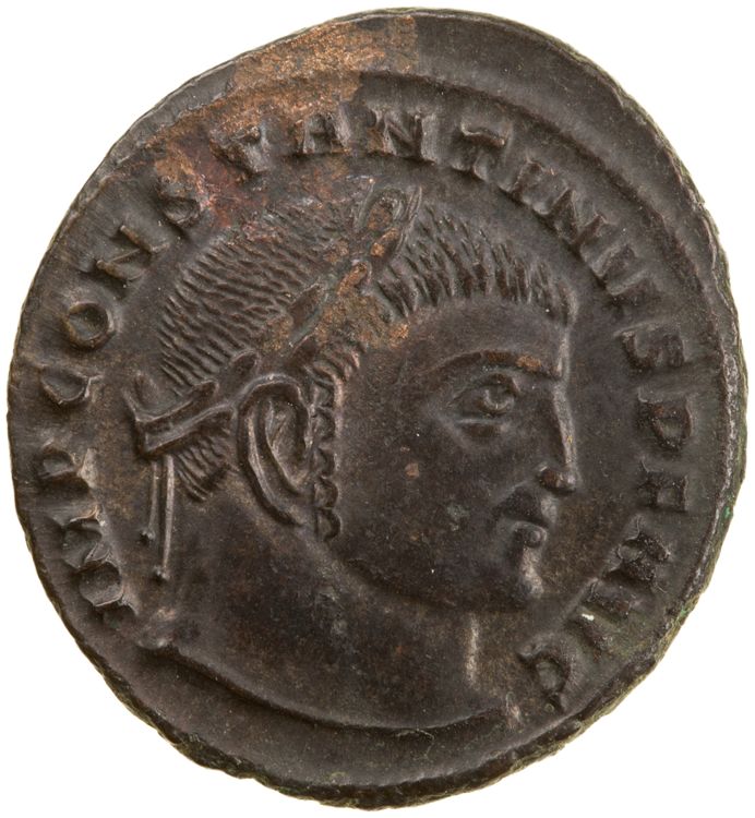 RIC VII Siscia 5, аверс, American Numismatic Society (ans)