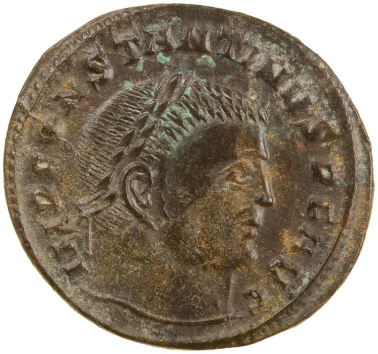 RIC VII Siscia 5, аверс, American Numismatic Society (ans)