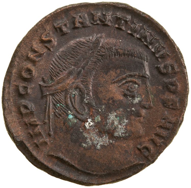 RIC VII Siscia 5, аверс, American Numismatic Society (ans)