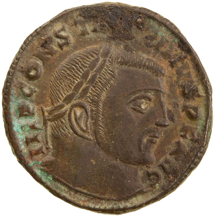 RIC VII Siscia 5, аверс, American Numismatic Society (ans)