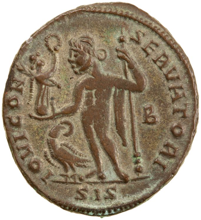 RIC VII Siscia 5, реверс, American Numismatic Society (ans)