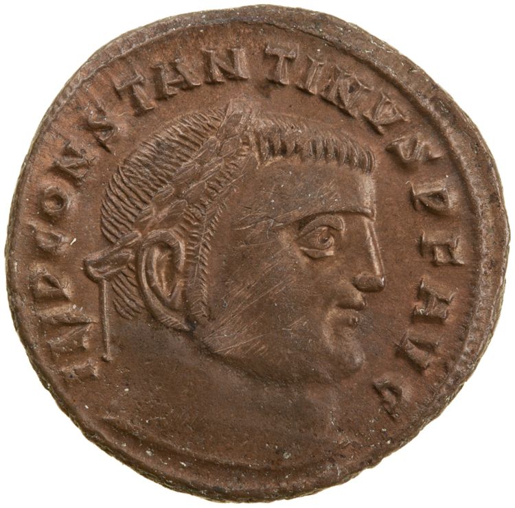 RIC VII Siscia 5, аверс, American Numismatic Society (ans)