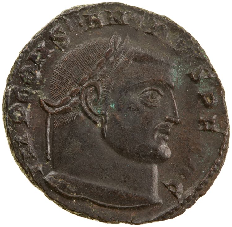 RIC VII Siscia 5, аверс, American Numismatic Society (ans)