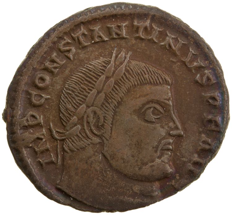 RIC VII Siscia 5, аверс, American Numismatic Society (ans)