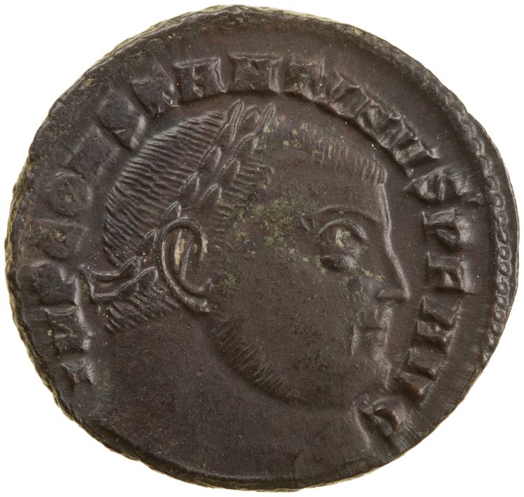 RIC VII Siscia 5, аверс, American Numismatic Society (ans)