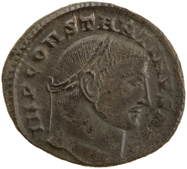 RIC VII Siscia 7, аверс, American Numismatic Society (ans)