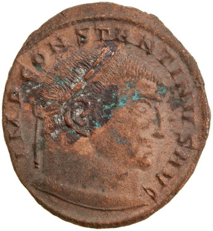 RIC VII Siscia 7, аверс, American Numismatic Society (ans)