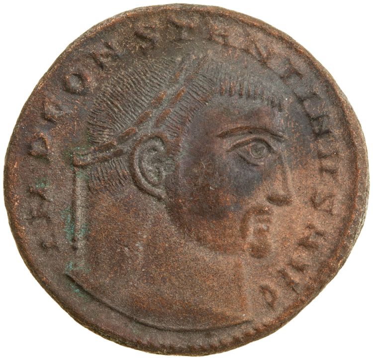 RIC VII Siscia 7, аверс, American Numismatic Society (ans)