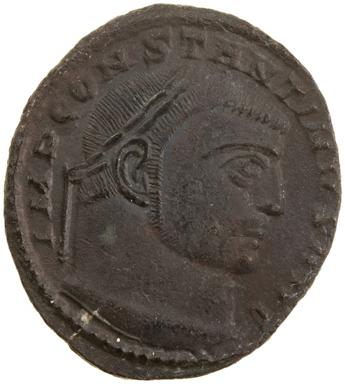 RIC VII Siscia 7, аверс, American Numismatic Society (ans)