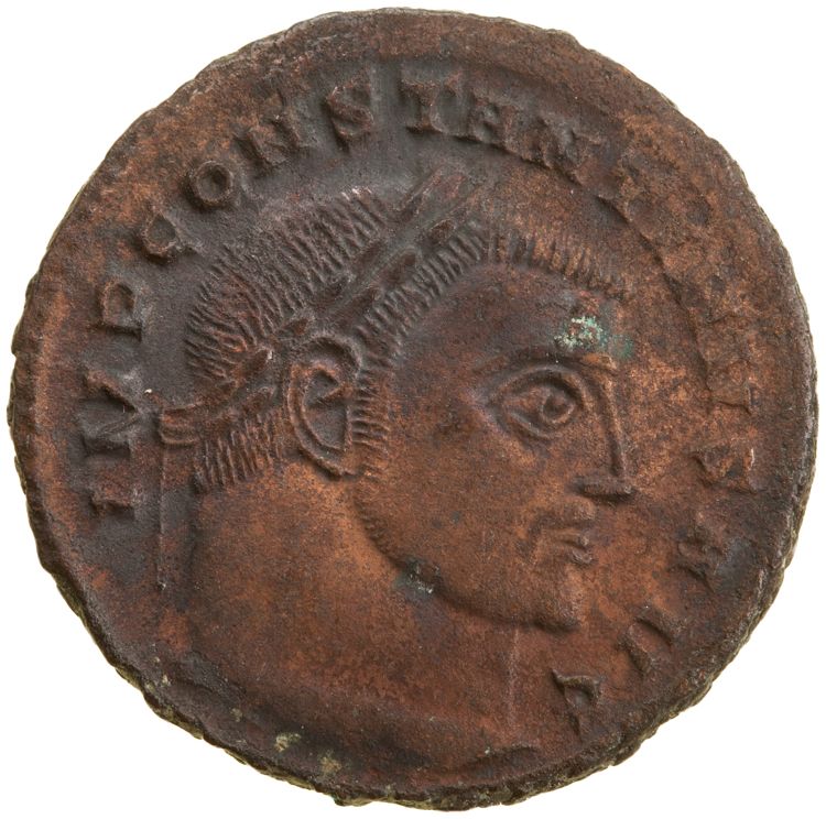 RIC VII Siscia 7, аверс, American Numismatic Society (ans)
