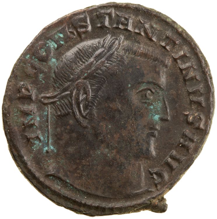 RIC VII Siscia 7, аверс, American Numismatic Society (ans)