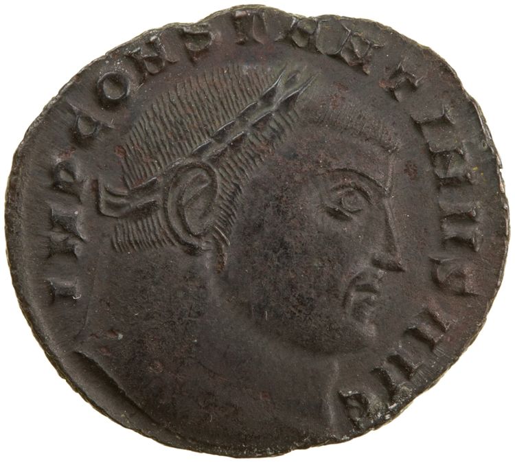 RIC VII Siscia 7, аверс, American Numismatic Society (ans)