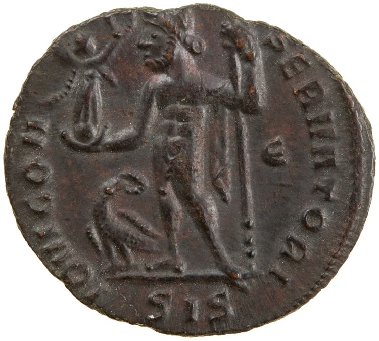 RIC VII Siscia 7, реверс, American Numismatic Society (ans)