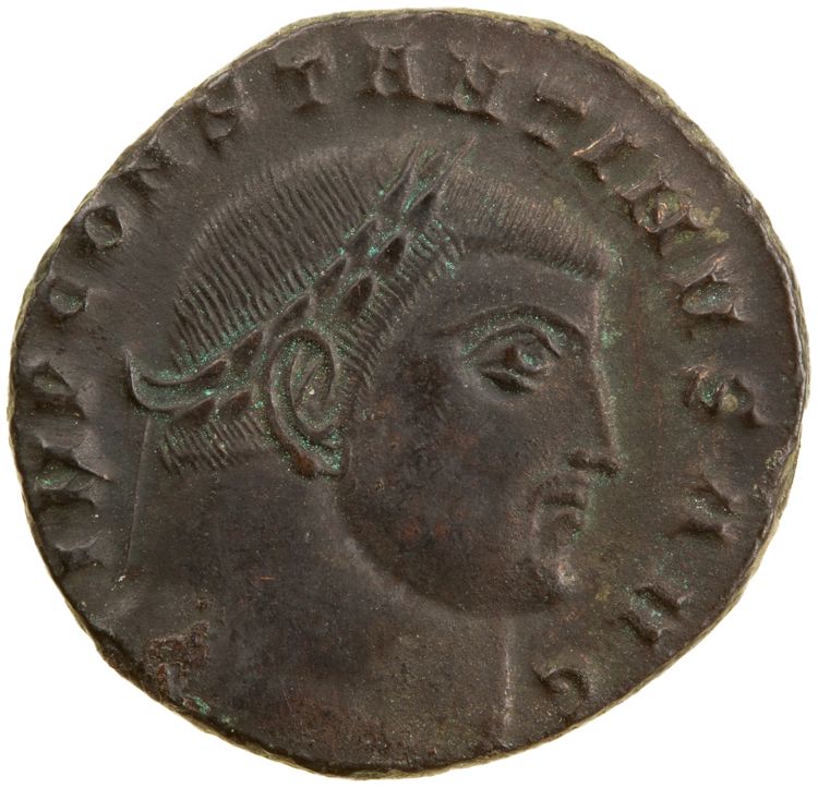 RIC VII Siscia 7, аверс, American Numismatic Society (ans)