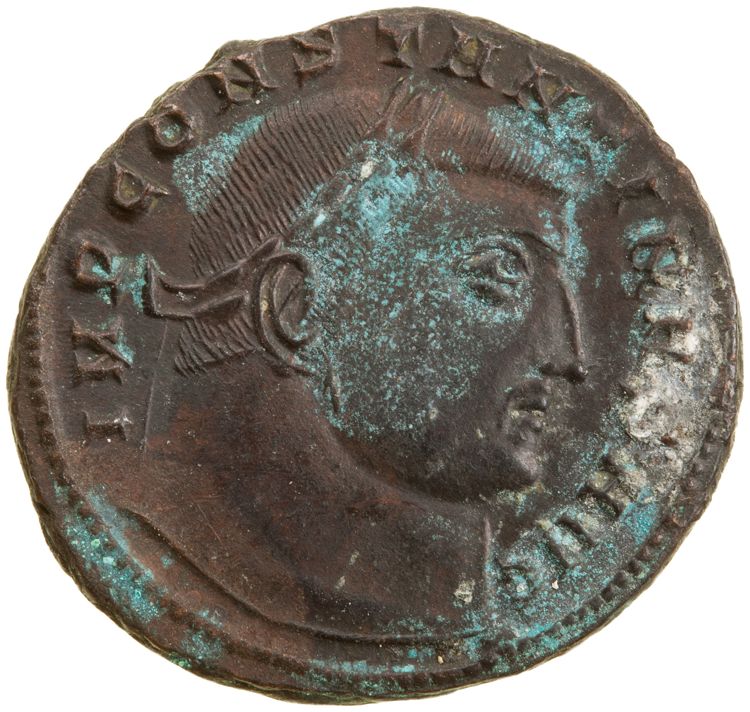 RIC VII Siscia 7, аверс, American Numismatic Society (ans)