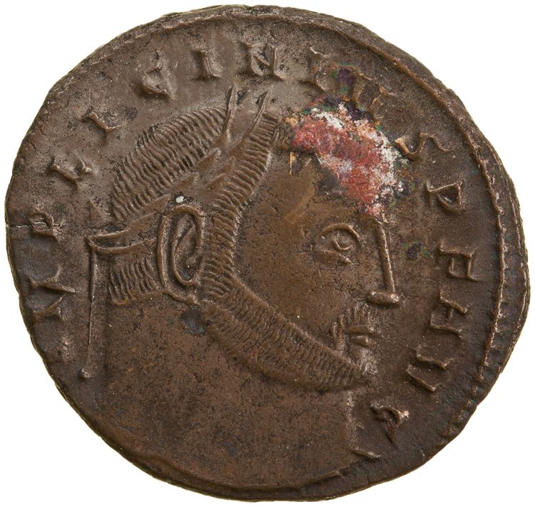 RIC VII Siscia 11, аверс, American Numismatic Society (ans)