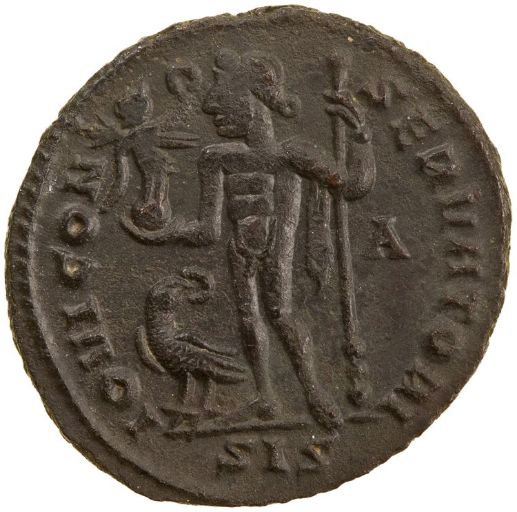 RIC VII Siscia 11, реверс, American Numismatic Society (ans)
