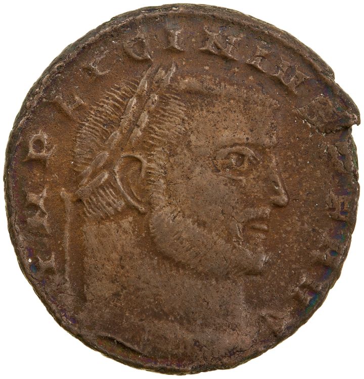RIC VII Siscia 11, аверс, American Numismatic Society (ans)