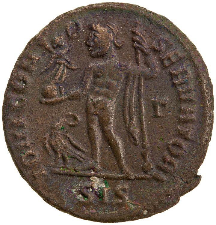 RIC VII Siscia 11, реверс, American Numismatic Society (ans)