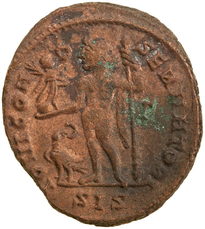 RIC VII Siscia 11, реверс, American Numismatic Society (ans)
