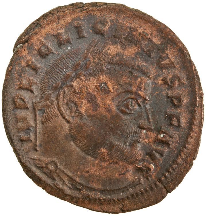 RIC VII Siscia 9, аверс, American Numismatic Society (ans)