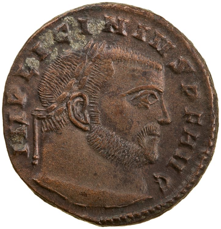 RIC VII Siscia 11, аверс, American Numismatic Society (ans)
