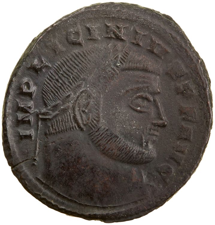 RIC VII Siscia 11, аверс, American Numismatic Society (ans)