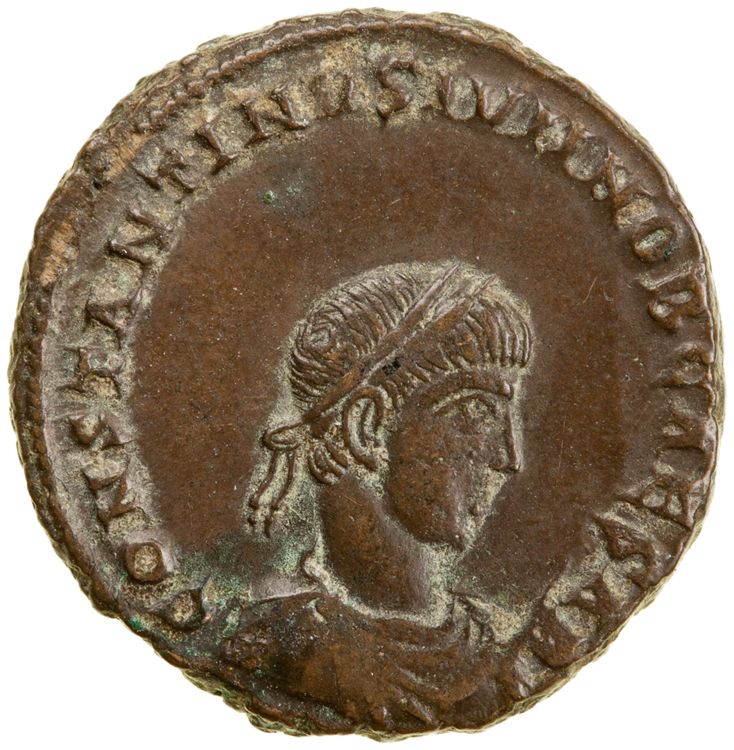 RIC VII Siscia 37, аверс, American Numismatic Society (ans)