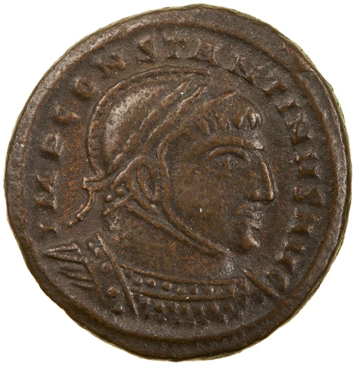 RIC VII Siscia 54, аверс, American Numismatic Society (ans)