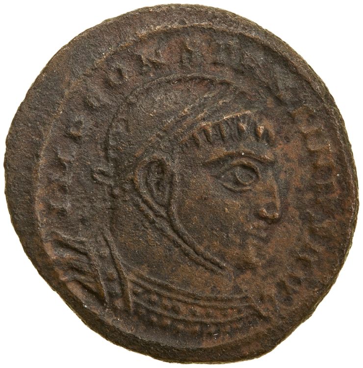 RIC VII Siscia 54, аверс, American Numismatic Society (ans)