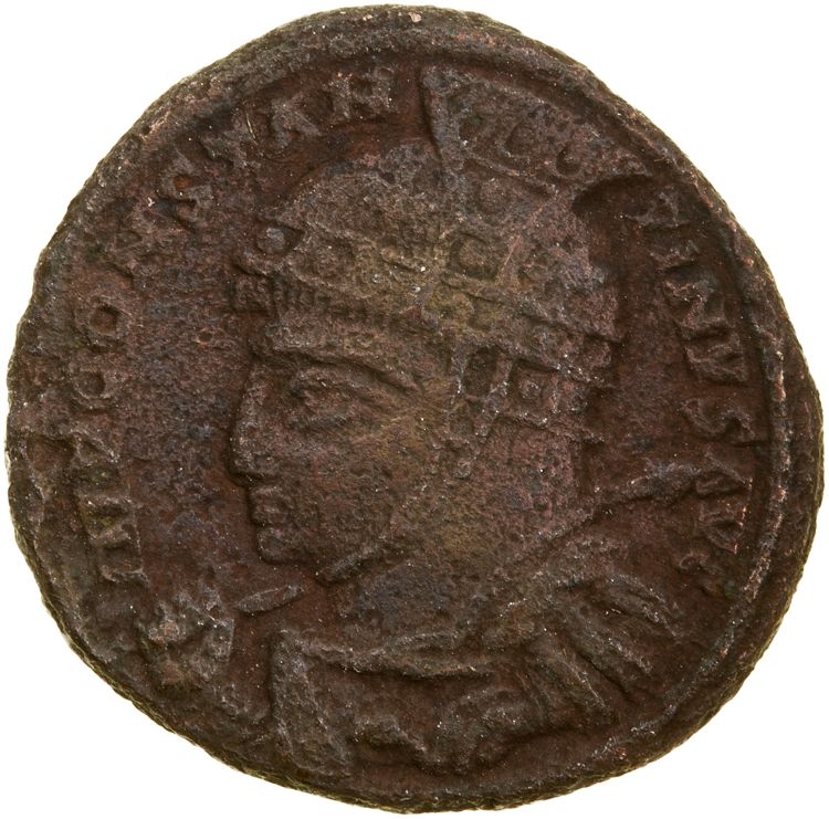 RIC VII Siscia 55, аверс, American Numismatic Society (ans)